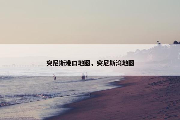 突尼斯港口地图，突尼斯湾地图