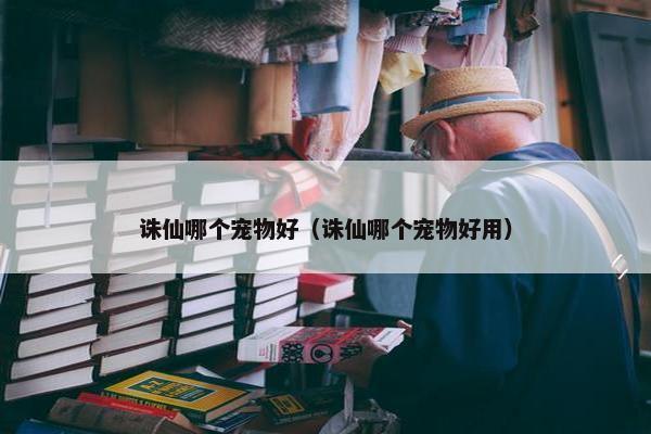 诛仙哪个宠物好（诛仙哪个宠物好用）