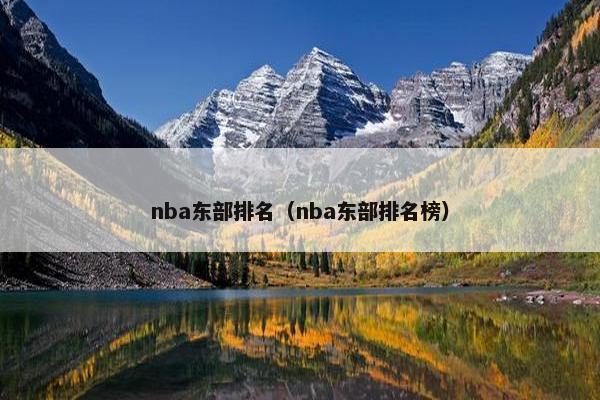 nba东部排名（nba东部排名榜）