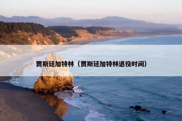 贾斯廷加特林（贾斯廷加特林退役时间）